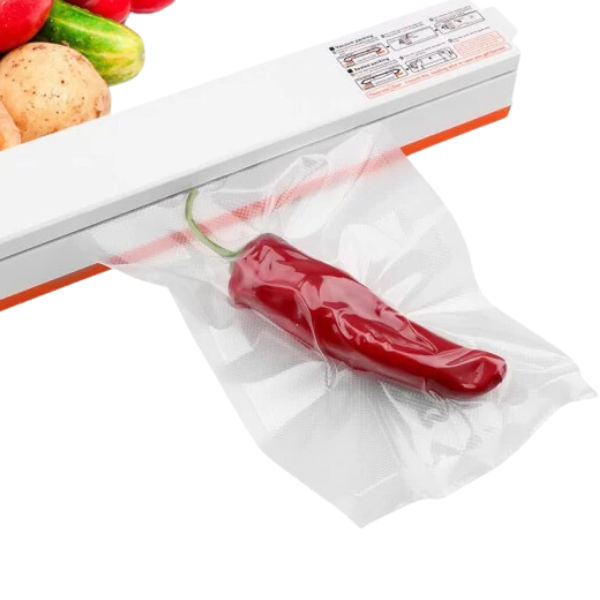 Вакуумний пакет харчовий, ГОФРА 170*200 мм (артикул: 030801404) купити в розділі «Поліетиленові гофровані вакуумні пакети».